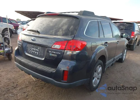 2010 Subaru Outback 2.5I Premium from USA, damaged, VIN 4S4BRCGC3A3360780